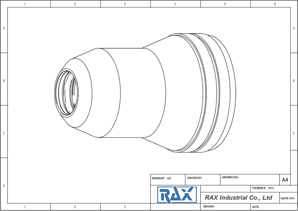 Plasma Shield Cup Drawing