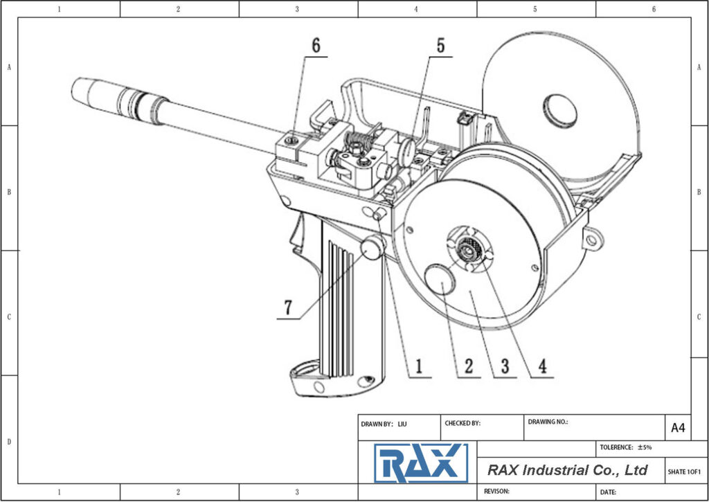 Spool Gun Drawing